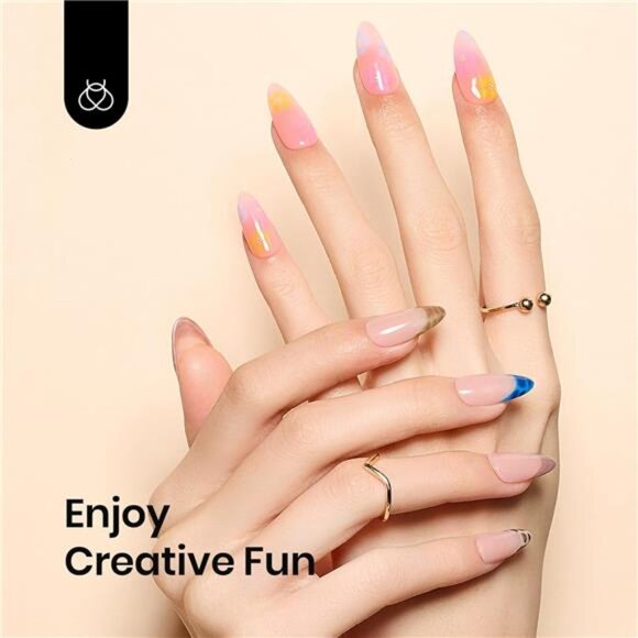 Nail Blooming Gel 15ml - Clear UV LED Blossom Gel for Spreading Effect - Picture 5 of 7